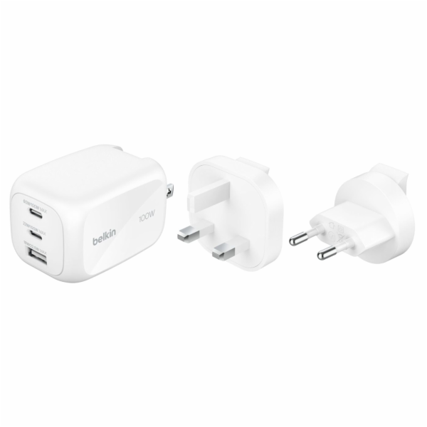 Belkin BOOST Charge 100W USB-C Charger 2xUSB-C/1xA WCH016...