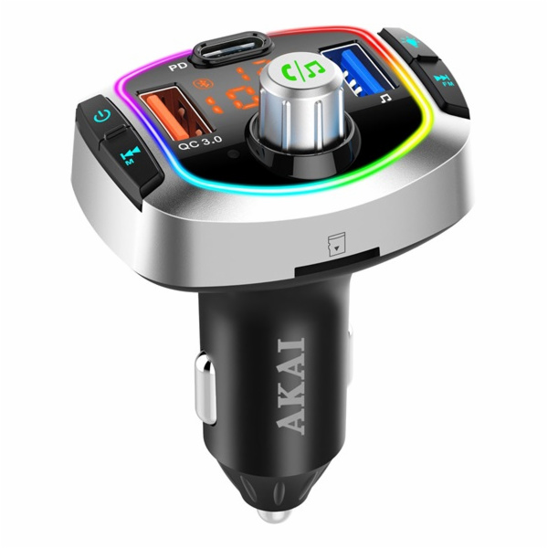 Akai FM vysílač Auto vysílač AKAI FMT-63BT