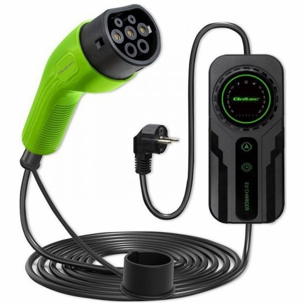 Qoltec Mobilní nabíječka pro elektromobily s regulací 2v1...