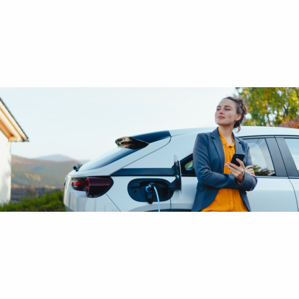 Qoltec Mobilní nabíječka pro elektromobil EV s regulací 2...