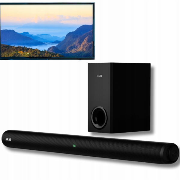 Akai SOUNDBAR ASB-8WSW 2.1 bezdrátový subwoofer 150 W