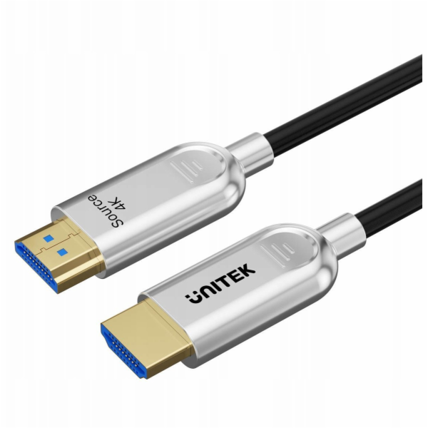 Unitek HDMI - HDMI kabel 10m stříbrný (C11092ASL01-10M)
