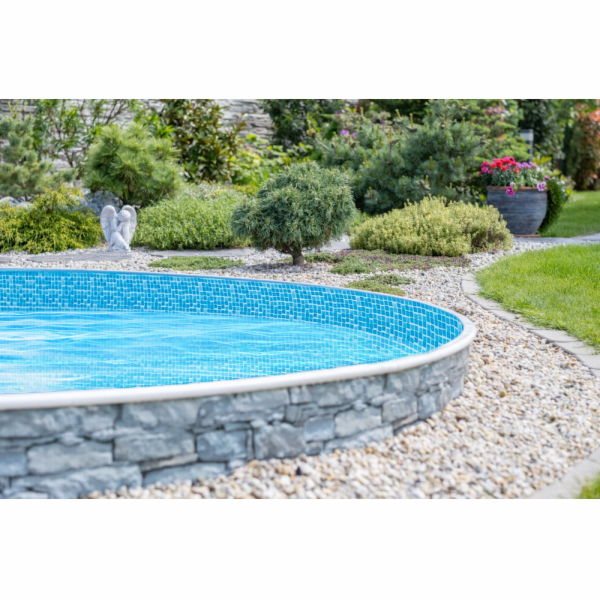 CF Bazénová fólie Mosaic pro bazén 5,5 m x 3,7 m x 1,2 m