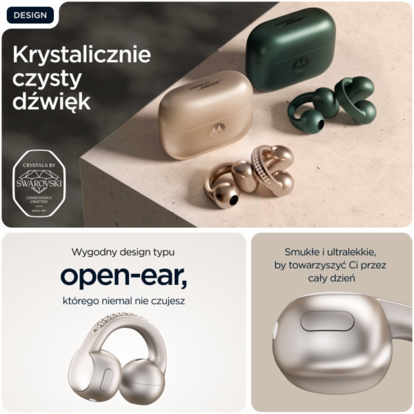 Motorola Moto Buds Loop od Swarovski – francouzský dub