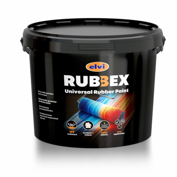 BARVA RUBBEX UNIVERSAL ŠEDÁ 3,5 KG