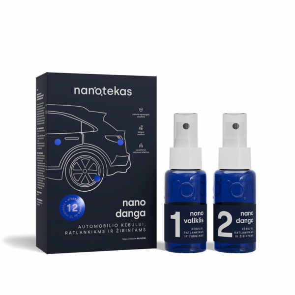 Nano nátěr karoserie automobilu Nanotekas