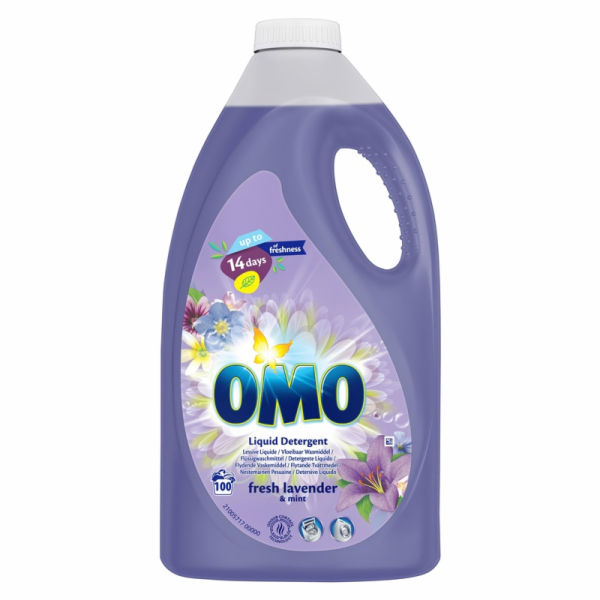 Tekutý prací prostředek OMO Fresh Levandule 5l