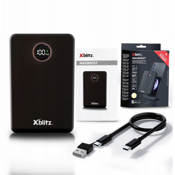 XBLITZ POWERBANK MAGBOOST 10 000mAh