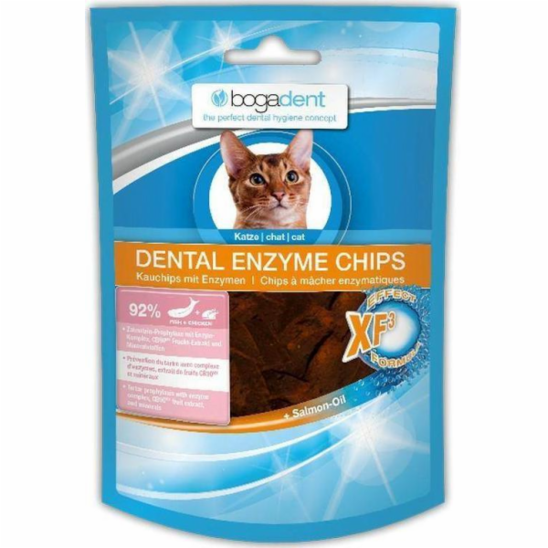 BOGAR Bogadent Dental enzyme chips Fish - pamlsek pro koč...