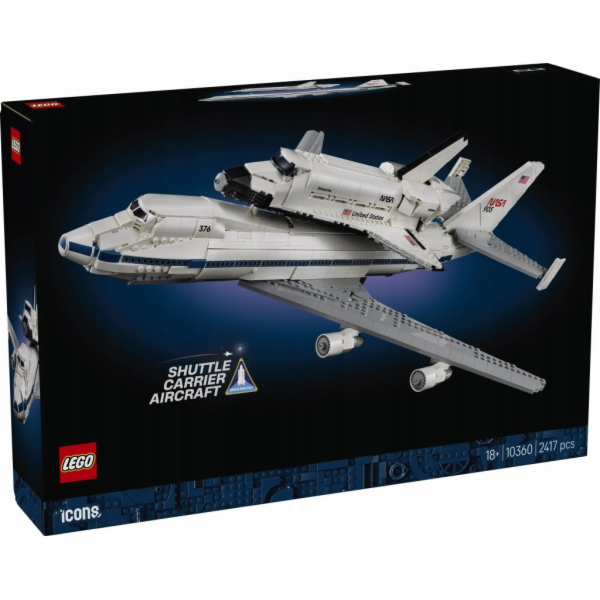 LEGO ICONS 10360 Nositel raketoplánů