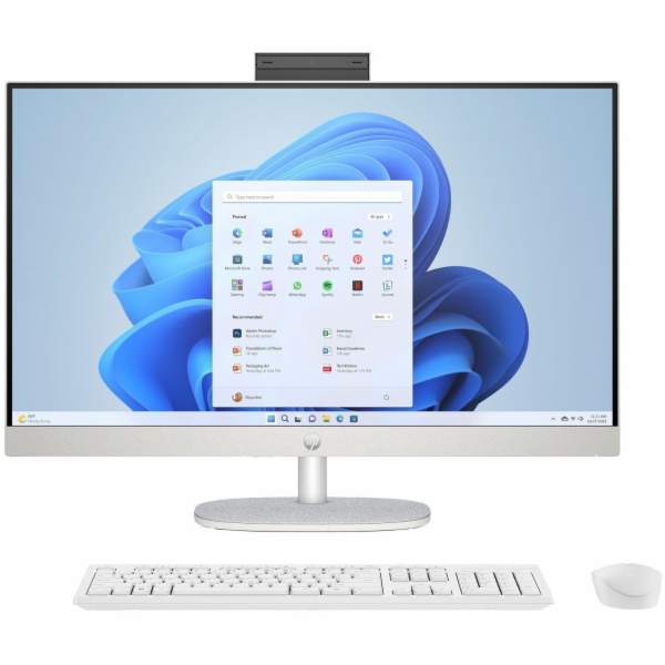 HP 27-cr0232nw AMD Ryzen™ 5 7520U 68,6 cm (27") 1920 x 10...