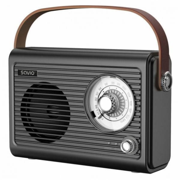 Savio RS-01 rádio Cestovní Černá
