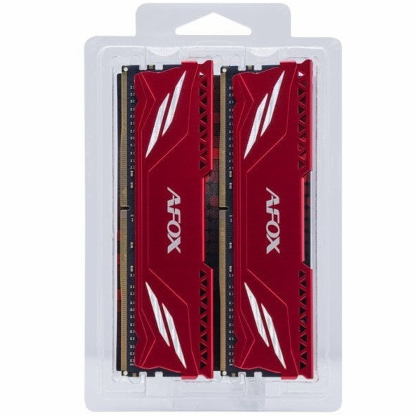 AFOX GAMING DDR4 2X8GB 3200MHZ CL16 XMP2 RED