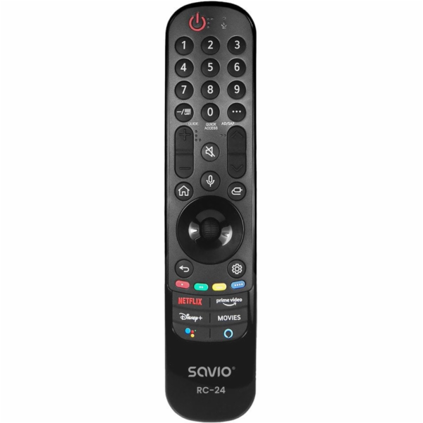SAVIO RC-24 Univerzální dálkový ovladač/náhrada pro TV LG...