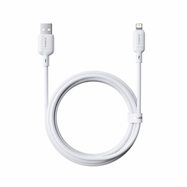Baseus Silky Series Charging Cable USB to iP 2.4A 2m White