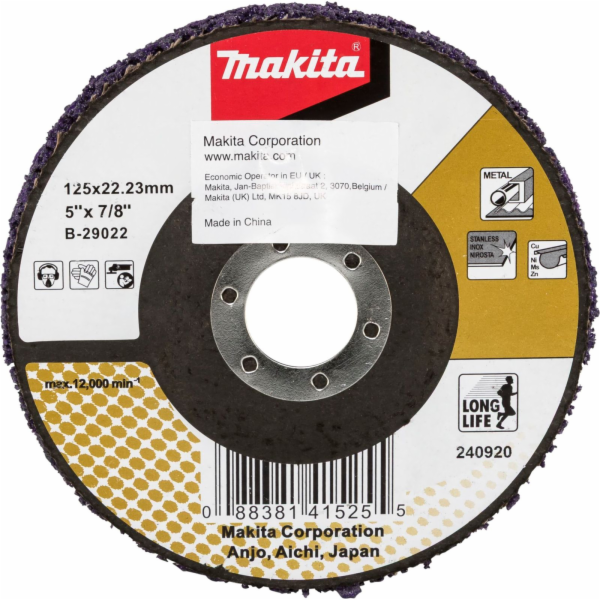 Makita Reinigungsscheibe LL 125mm