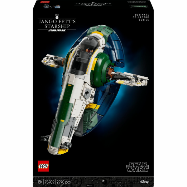 LEGO STAR WARS 75409 Hvězdná loď třídy Firespray Jango Fetta