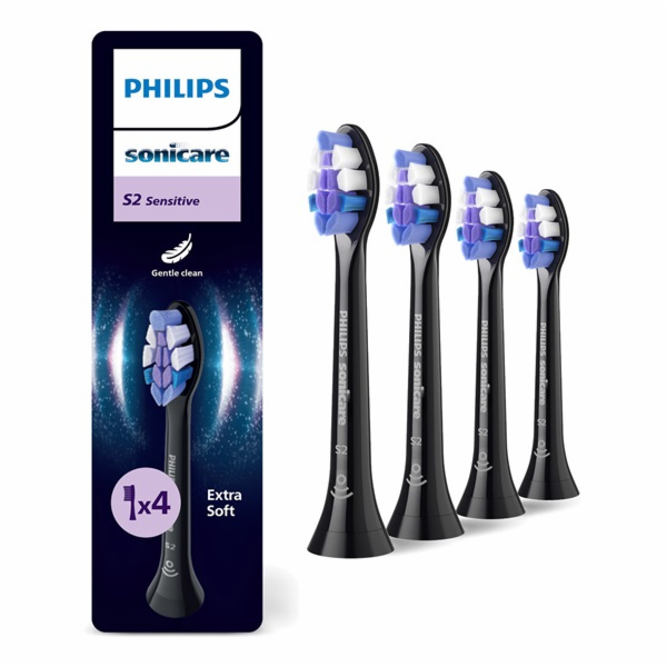 Philips Sensitive standard 4pcs, black