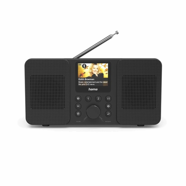HAMA DIR10, Digitálne a int. rádio DAB+/DAB+/FM/BT