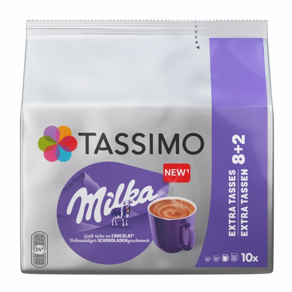 Tassimo kapsle Milka 8+2 porcí 160g