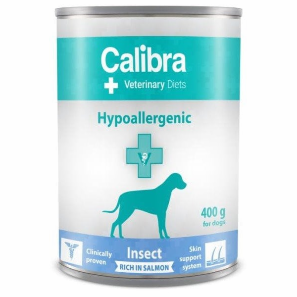 CALIBRA VD dog hypoallergenic insect&salmon 400g