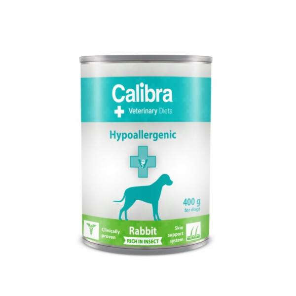 CALIBRA VD dog hypoallergenic rabbit&insect 400g