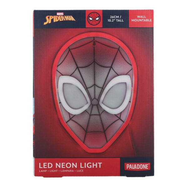 Paladone Nástěnné LED neonové světlo Paladone Spiderman