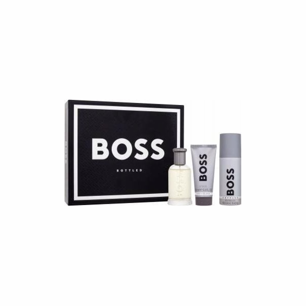 SET HUGO BOSS lahvový EDT sprej 100ml + SPRCHOVÝ GEL 100m...