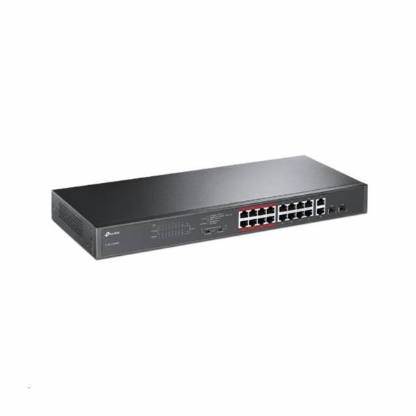 Switch TP-Link TL-SL1218MP 16x LAN/PoE+, 2x GLAN, 2x SFP ...