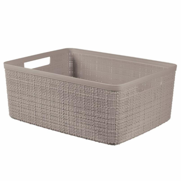 Box Curver Jute M 12L taupe