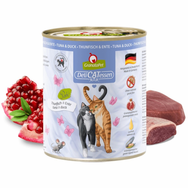 GRANATAPET DeliCATessen Tuna and duck - mokré krmivo pro ...