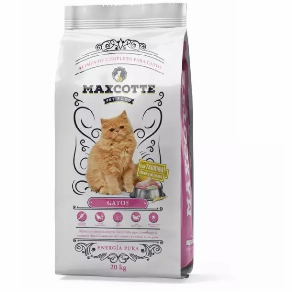 MAXCOTTE Gatos - suché krmivo pro kočky - 20kg