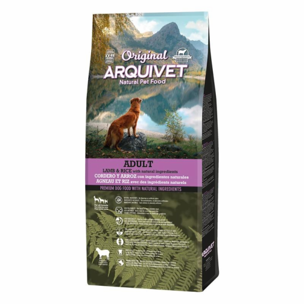 ARQUIVET Original Adult Lamb with rice - suché krmivo pro...