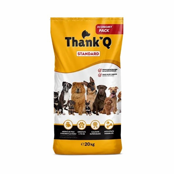 THANK Q Standard Chicken - suché krmivo pro psy - 20kg