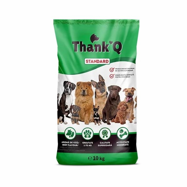 THANK Q Standard Beef - suché krmivo pro psy - 10kg
