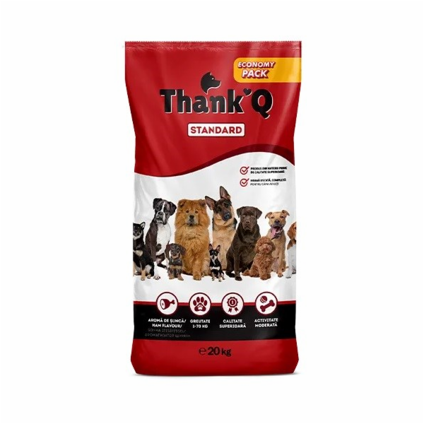 THANK Q Standard Ham - suché krmivo pro psy - 20kg