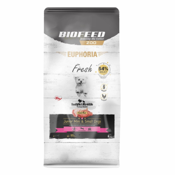 BIOFEED Euphoria Fresh Junior Mini & Small Monoprotein Tu...