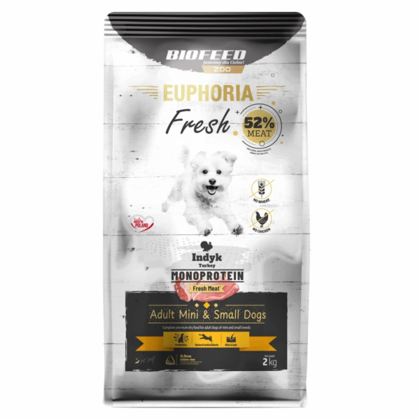 BIOFEED Euphoria Fresh Adult Mini & Small Monoprotein Tur...