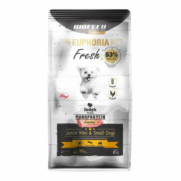BIOFEED Euphoria Fresh Junior Mini & Small Monoprotein Tu...
