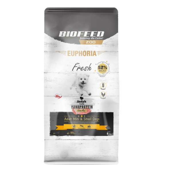 BIOFEED Euphoria Fresh Adult Mini & Small Monoprotein Tur...