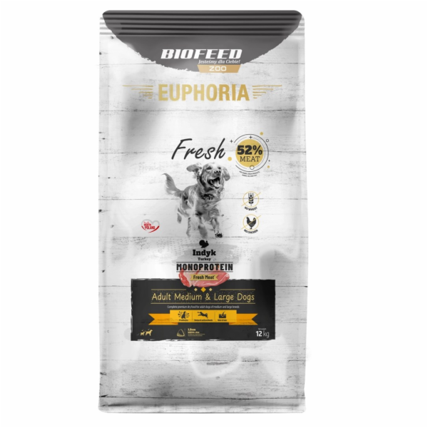 BIOFEED Euphoria Fresh Adult Medium & Large Monoprotein T...