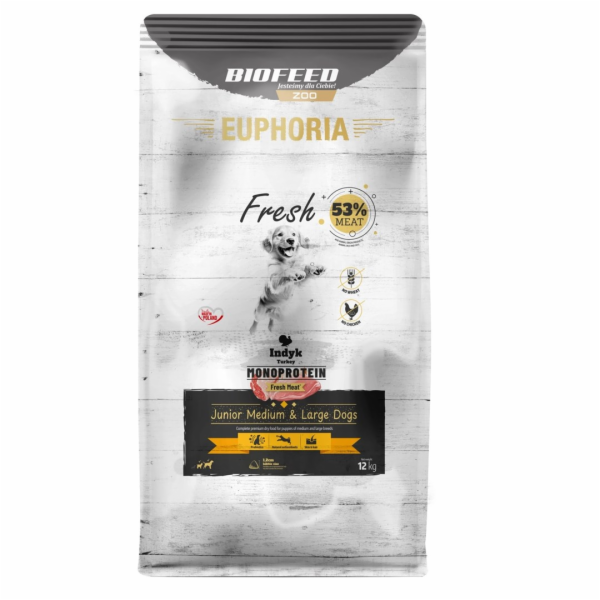 BIOFEED Euphoria Fresh Junior Medium & Large Monoprotein ...