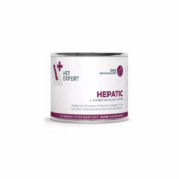 VET EXPERT Hepatic Chicken - vlhké krmivo pro psy - 200g