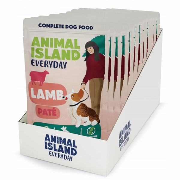 ANIMAL ISLAND Everyday Lamb - vlhké krmivo pro psy - 10x150g