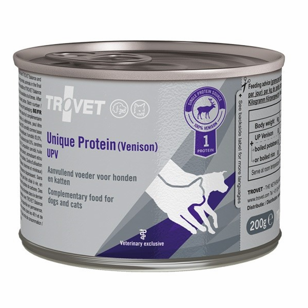 TROVET Unique Protein UPV Venison - mokré krmivo pro psy ...