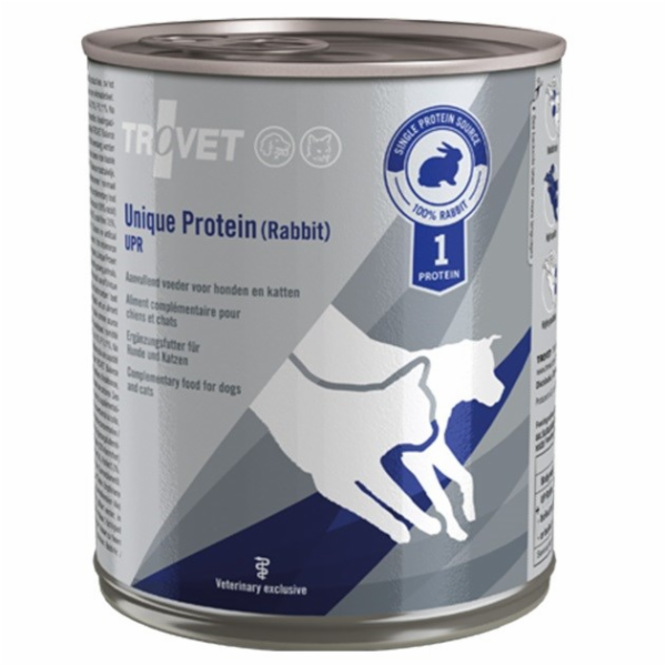 TROVET Unique Protein UPR Rabbit - mokré krmivo pro psy a...