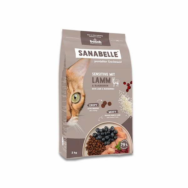 BOSCH Sanabelle Life Sensitive with lamb & blueberries - ...