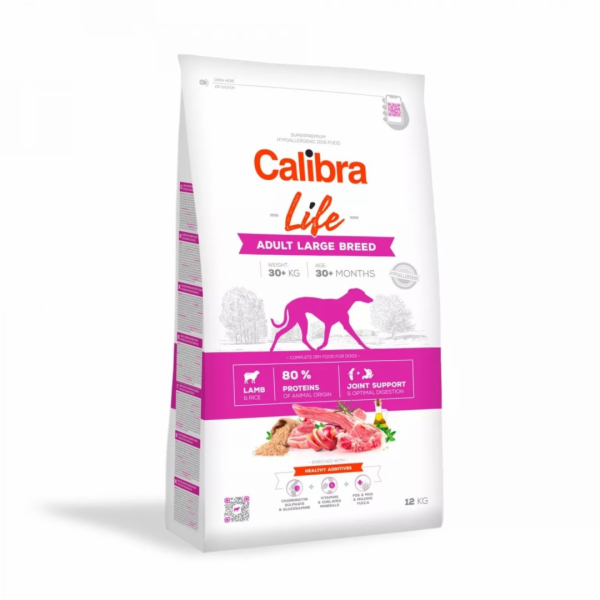 CALIBRA Dog Life Adult Large Breed Lamb - suché krmivo pr...