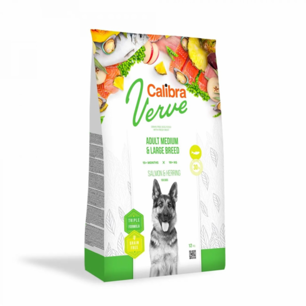 CALIBRA Verve Medium & Large Salmon and Herring - suché k...