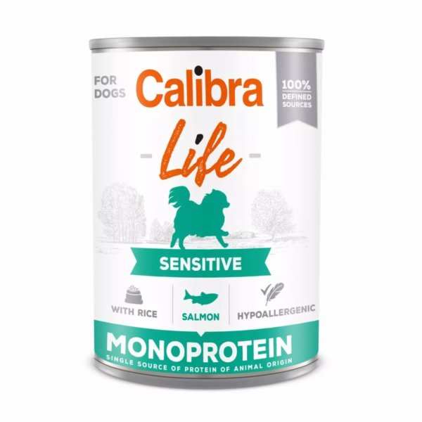 CALIBRA Life Sensitive Salmon with rice - wet dog food - ...